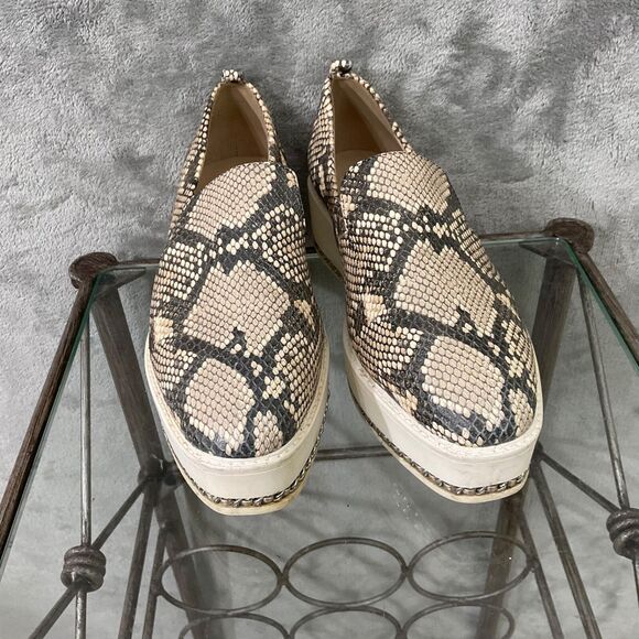 Karl Lagerfeld shoes women’s size 7.5 Leather Platform Loafer - Picture 11 of 13